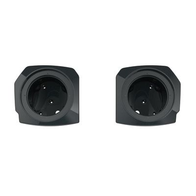 Advanblack 2024 Road Glide Lower Fairing Speaker Pods Color-Matched 6.5" Speaker Pods Fit for 2023.5-2025 Harley Touring FLTRX RG/SG FLHX (Iron Horse Metallic)