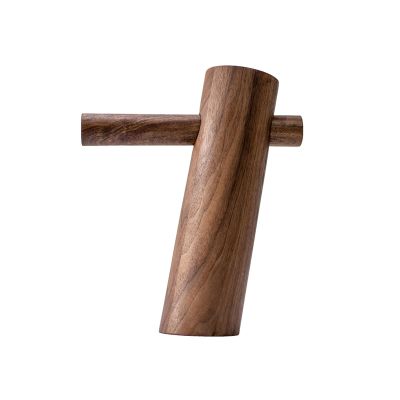 BJOHVPPS Desktop Headset Holder - Headphone Stand, Headset Stand & Durable Headset Holder, Desk Earphone Stand, for All Headsets(Black Walnut)