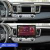 10.1 Inch IPS Touchscreen Android 14 Car Stereo for Toyota RAV4 2013-2018 with Wireless CarPlay & Android Auto 2+32GB Car Radio, Support GPS, WiFi 6, Bluetooth,5.4, FM Radio, Backup Camera, SWC, USB view 2