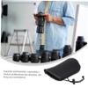 balacoo 2pcs Dslr Camera Lens Pouch Bag Neoprene Lens Protector Carabiner Attachable Water Splash Resistant Scratch Travel Accessory view 4