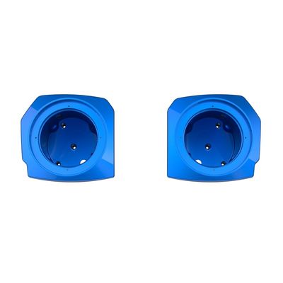 Advanblack 2024 Road Glide Lower Fairing Speaker Pods Color-Matched 6.5" Speaker Pods Fit for 2023.5-2025 Harley Touring FLTRX RG/SG FLHX (Blue Burst)