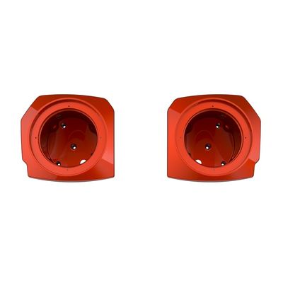 Advanblack 2024 Road Glide Lower Fairing Speaker Pods Color-Matched 6.5" Speaker Pods Fit for 2023.5-2025 Harley Touring FLTRX RG/SG FLHX (Whiskey Firestorm)
