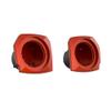 Advanblack 2024 Road Glide Lower Fairing Speaker Pods Color-Matched 6.5" Speaker Pods Fit for 2023.5-2025 Harley Touring FLTRX RG/SG FLHX (Whiskey Firestorm) view 2