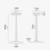 BJOHVPPS Headphone Stand, Headset Stand & Durable Headset Holder, Universal Headphone Holder with Storage Base for Gaming view 2