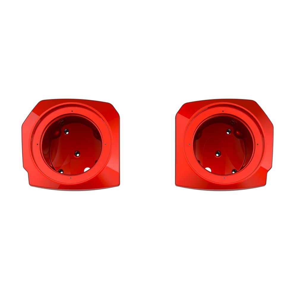 Advanblack 2024 Road Glide Lower Fairing Speaker Pods Color-Matched 6.5" Speaker Pods Fit for 2023.5-2025 Harley Touring FLTRX RG/SG FLHX (Whiskey Fire)