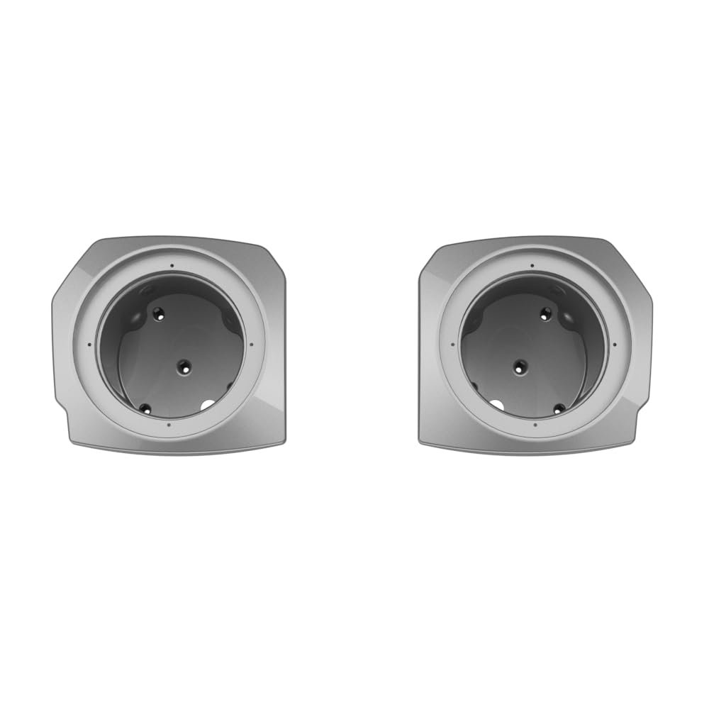 Advanblack 2024 Road Glide Lower Fairing Speaker Pods Color-Matched 6.5" Speaker Pods Fit for 2023.5-2025 Harley Touring FLTRX RG/SG FLHX (Dark Platinum)