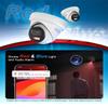 Anpviz 8MP Wired PoE IP Camera, Strobe Red & Blue Light and Audio Alarm, Metal 4K Security Camera Outdoor/Indoor, 2 Way Audio, Smart Dual Light, Human Vehicle Detection, IP67, IPC-D3683WD-RB(H Series) view 2