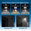 Anpviz 8MP Wired PoE IP Camera, Strobe Red & Blue Light and Audio Alarm, Metal 4K Security Camera Outdoor/Indoor, 2 Way Audio, Smart Dual Light, Human Vehicle Detection, IP67, IPC-D3683WD-RB(H Series) view 3