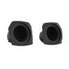Advanblack 2024 Road Glide Lower Fairing Speaker Pods Color-Matched 6.5" Speaker Pods Fit for 2023.5-2025 Harley Touring FLTRX RG/SG FLHX (Raven Metallic) view 2