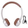 5.4 Headphones, Wireless Over Ear Headphones with Noise Canceling Pro, Dynamic Bass, ANC On-45 Hours, ANC Off-50 Hours, 500mAh, for Travel, Working, Everyday Use, Lightweight (Brown) view 1