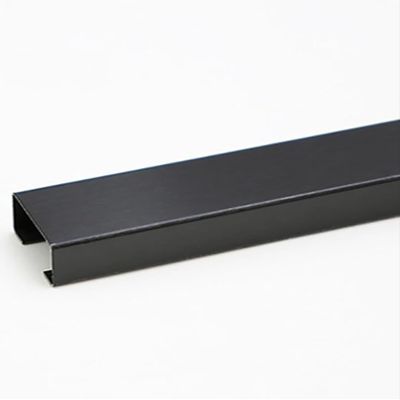 1meter Long Self-Adhesive Wall Cable Sleeve, Floor Cable Duct,Small/Large Under Desk Cable Management Kit, Waterproof Kitchen Bathroom Cable Fixer .(Black,20x10mm/0.8X0.4 in)