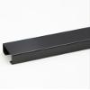 1meter Long Self-Adhesive Wall Cable Sleeve, Floor Cable Duct,Small/Large Under Desk Cable Management Kit, Waterproof Kitchen Bathroom Cable Fixer .(Black,20x10mm/0.8X0.4 in) view 1