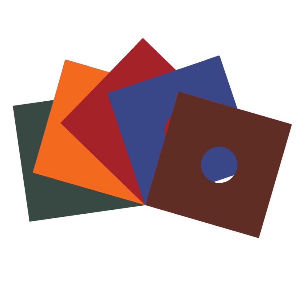 KOCKSHION 5pcs Vinyl Record Sleeves Covers for Records Protects from Scratches Essential Album Storage