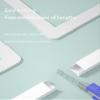 1 Meter Long PVC Square Cable TrunkingSelf-Adhesive Cable Hider,Wires Protection Cover Floor Cable Cover Cable Management for Home Office(20x10mm) view 3