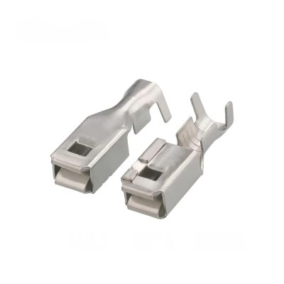 10-100 Pcs Auto Car Splices Wire Terminal G211 Crimp Loose Pins Terminals Fuse Box Metal 6.3 MM Pins for Automotive Connector(10Pcs)