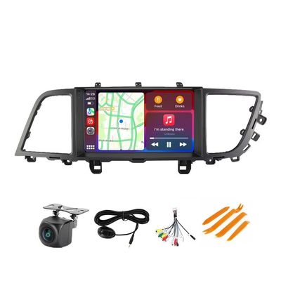 Car Radio Stereo for Hyundai Genesis 2014 2015 2016, Biorunn Android 9 Inch Octa Core GPS Navigation Built-in Car-Play Android Auto IPS FM AM RDS SWC DSP, 4GB RAM 32GB ROM