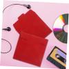MUCKLILY 20pcs Paper CD Sleeves DVD Packaging Bags Scratch CD Storage Envelopes for Protecting from and Damage view 2