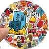 100 Pcs Fire Truck Stickers Decals Waterproof Vinyl Sticker Suitable for Water Bottles,Laptop,Luggage,Teens Adults,Keyboards,Backpacks,Skateboards,Helmet,Water Bottles,ScrapbooksFire Stickers view 4
