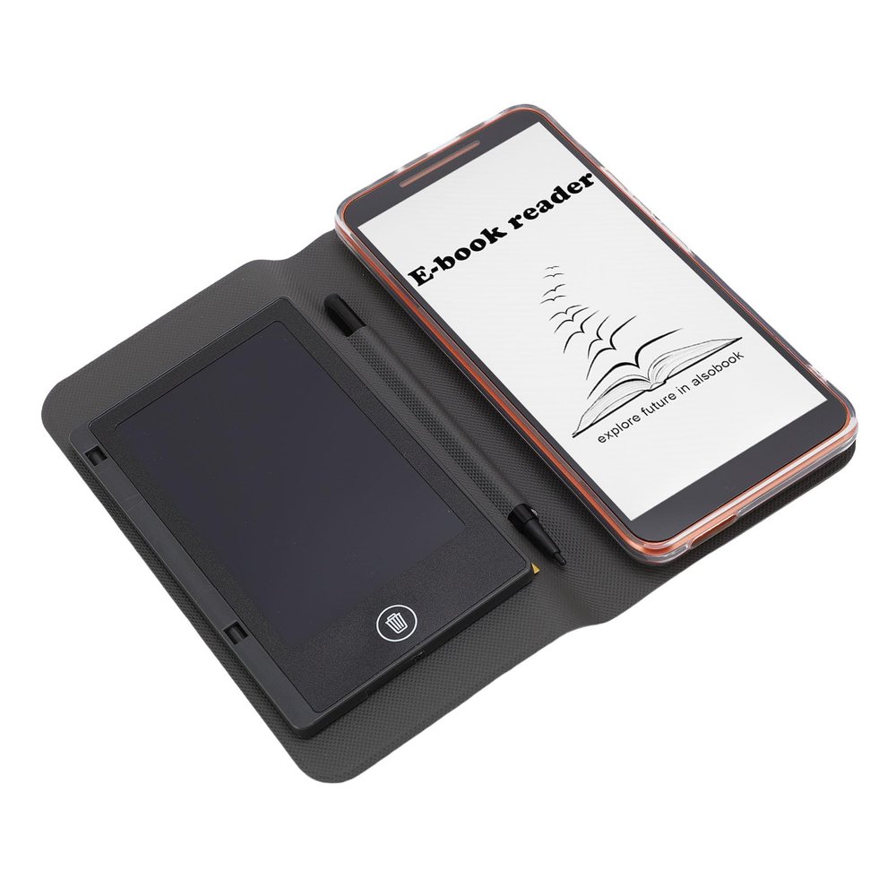 E Book Reader with 5.7 Inch HD Screen, Built in Camera, Speaker, 8MP Camera, 1G and 8G Memory, WiFi, E Book Reader for Reading