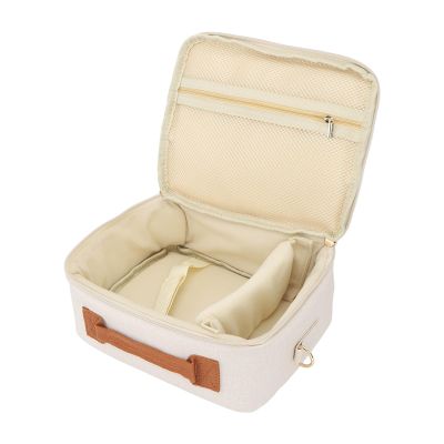 Tomantery Camera Bag, Camera Carrying the Handle of the Zipper for Thickened Padding for CP1200 (Beige)