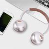 Bluetooth 5.4 Headphones, Noise Cancelling Over Ear Wireless Headset with Mic and Dynamic Bass for Travel, PC Gaming, Android, for Gym, Work, Cellphone (Brown) view 2