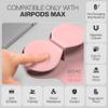 for Apple Airpods Max Case Cover, Headband Covers Accessories with Sleep Mode Made by PU Leather and TPU Ear Cup Covers - Pink view 4