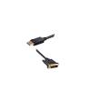 LINGQE HDmatters DisplayPort to DVI Cable DisplayPort DP to DVI M>oni>tor Video Cable DP in to DVI Out 300cm,1.8M,0.9M,0.45M(1.5m) view 2