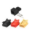 1/5/10/20/50 Sets 4 Pin 8K0973754 Door Lifter Switch Plug 8K0 973 754 Auto Wiring Harness Electrical Connectors(Army Green,1 Set) view 2