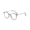 Jingyuton 2 Pack Fashion Myopia Distance Glasses For Men Women Blue Light Blocking Computer Nearsighted Glasses Oval Frame (Gray, 1.25, Diopters) view 2