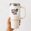 100pcs Trendy Aesthetic Stickers Funny Vinyl Waterproof Decals for Laptop, Water Bottle, Journal, Skateboard Cute & Random Meme Pack view 2
