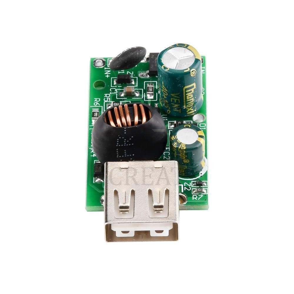 12V 24V 48V 60V 72V DC-DC Step Down Buck Converter 5V 2A Dual USB Output Car Phone Power Supply Charging Module Charger Board