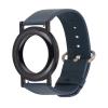 Mtlavishness Kids Locator Wristband Soft Sweatproof and Scratch Stylish Bracelet for iOS Locator Ideal for Daily Use On Kids Wrist with Premium Artificial Leather Material (Purplish Blue) view 1