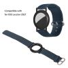 Mtlavishness Kids Locator Wristband Soft Sweatproof and Scratch Stylish Bracelet for iOS Locator Ideal for Daily Use On Kids Wrist with Premium Artificial Leather Material (Purplish Blue) view 3