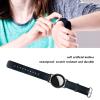 Mtlavishness Kids Locator Wristband Soft Sweatproof and Scratch Stylish Bracelet for iOS Locator Ideal for Daily Use On Kids Wrist with Premium Artificial Leather Material (Purplish Blue) view 4