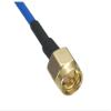 KUIQEO Video Connector R/F Connector SMA Male pl;/UG to SMA Male pl;/UG RG405 0.086" Bule Cable Semi-Rigid Flexible Pigtail 4inch~20M coaxial Cable(10M) view 3