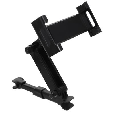 KOMBIUDA Adjustable Car Tablet Holder Headrest Phone Mount for Back Seat Universal Rear View Tablet Stand for Travel Compatible Most and Phones