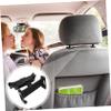 KOMBIUDA Adjustable Car Tablet Holder Headrest Phone Mount for Back Seat Universal Rear View Tablet Stand for Travel Compatible Most and Phones view 3