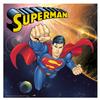 Superman 3 Ft. 10" Multicolor Vinyl Square Backdrop Banner for Party view 1