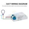 5.8G Microwave Radar Sensor Switch DIP AC 220-240V DIP Radar Sensor Module Motion Detector view 4