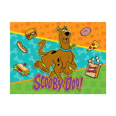 8 ft. x 6 ft. Scooby-Doo! Scooby Snacks Polyester Backdrop
