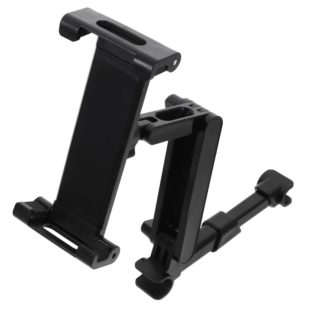 balacoo Car Headrest Tablet Holder Adjustable Phone Bracket for Backseat Sturdy Material Rotatable Design Compatible with All Tablets Phones for Travel