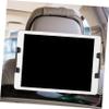 balacoo Car Headrest Tablet Holder Adjustable Phone Bracket for Backseat Sturdy Material Rotatable Design Compatible with All Tablets Phones for Travel view 4