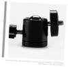 CORHAD 8pcs 360-Degree Rotating Metal Ball Head Mounts for Tripods Compatible Cameras and Lighting Accessories Mini Tripod Heads 1/4 Screw view 2