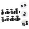 CORHAD 8pcs 360-Degree Rotating Metal Ball Head Mounts for Tripods Compatible Cameras and Lighting Accessories Mini Tripod Heads 1/4 Screw view 4