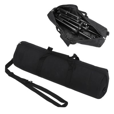 GOWENIC Tripod Carrying Case Bag, Oxford Cloth Thickened Tripod Storage Bag with Shoulder Straps for Microphone Stands, Tent Poles, LED Light Setups, Telescopes, etc (S)