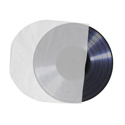 DIYEAH 50Pcs CD Protector Sleeves Clear CD Containers for Discs Durable CD Covers for Scratch Protection and Data Safety for CD Storage and Organization