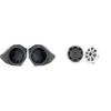Kicker 45KM654 6.5" Marine Speakers and Front-Kick 6.5in Speaker Pods Compatible with CanAm X3 2017-2025 view 1