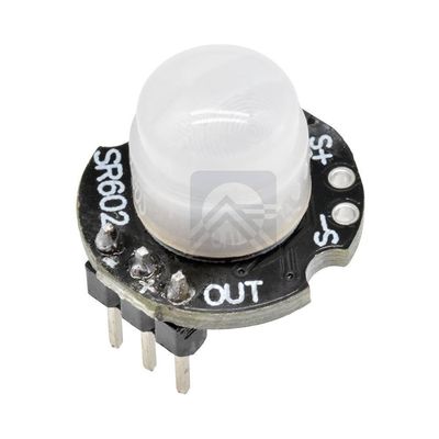 MINI Motion Sensor Detector Module 3PIN SR602 Pyroelectric Infrared PIR kit Sensory Switch Bracket for Arduino 3pin