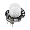 MINI Motion Sensor Detector Module 3PIN SR602 Pyroelectric Infrared PIR kit Sensory Switch Bracket for Arduino 3pin view 1