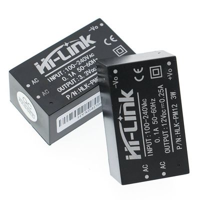 10pcs HLK-PM12 AC-DC 220V to 12V Buck Step Down Power Supply Module Converter Intelligent Household Switch